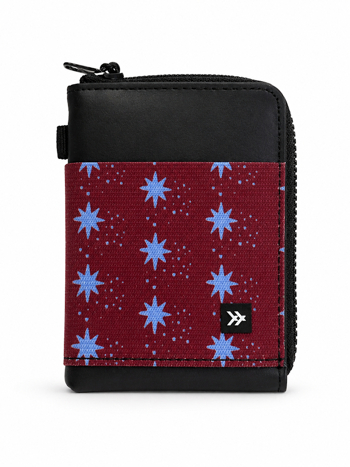LEATHER ZIP WALLET