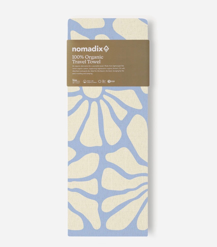 100% ORGANIC COTTON TRAVEL TOWEL